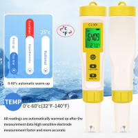 Bolígrafo Detector de calidad del agua 5 en 1, medidor de cloro, PH, H2, ORP, TEMP, CL2, probador, multifunción, Monitor de cloro para piscina, Spa - details 37