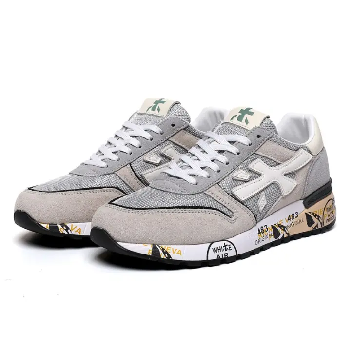 Zapatillas de deporte para hombre PREMIATA Retro Suela gruesa Transpirable Zapatillas de deporte para hombre - 1
