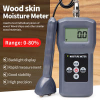 Probador de humedad de madera portátil MS7100 MS7100TS, higrómetro LCD, medidor de humedad de piel de madera 0-80%, Detector de humedad para madera de Bambú - details 10