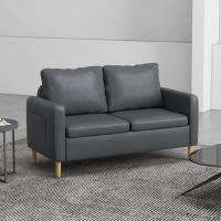 Sofá Moderno de Poliéster con 2 Bolsillos Azul Claro 200 kg de Carga Para Dormitorio Oficina - details 33