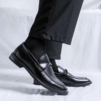 Zapatos de mujer de cuero informales transpirables de oficina de moda de cuero para hombre - details 5