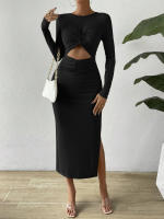Vestido de fiesta hueco para mujeres - details 5