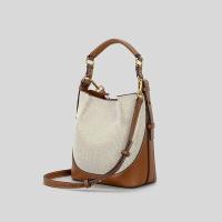 Bolso de Lona con Detalles de Moda Leten Bolso Cruzado de Cuero PU de Alta Gama con Correa Ancha - details 2