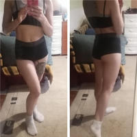 Pantalones cortos deportivos de cintura alta para mujer, leggings sexys para gimnasio y yoga, poliéster sólido transpirable. - details 2
