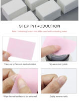 Toallas de Gel para Uñas Arte Clavo 1000pcs Herramientas de Manicura Pad de Cortado de Uñas Removedor de Esmalte de Uñas sin Pelusas - details 5