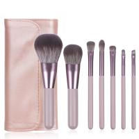 Juego de Brochas de maquillaje profesional de alta gama con cubo, colorete en polvo, sombra de ojos, base de cejas, herramienta - details 11