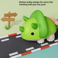 Caja de almacenamiento de dinosaurios con forma de huevo inteligente, funda cognitiva de Triceratops sensorial para bebé, juguete educativo para edades tempranas - details 4