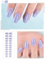 Puntas de Uñas Falsas KADS 24PCS Pintadas Material ABS Profesional Ideal para Diseño de Uñas y Extensión Fácil - details 7