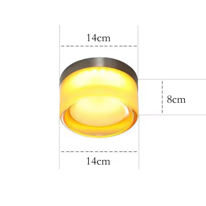 Lámpara de Pared de Acrílico Moderna Nórdica, Luz de Diseño Simple para Sala de Estar, Dormitorio, Baño, Pasillo, Escalera - 1
