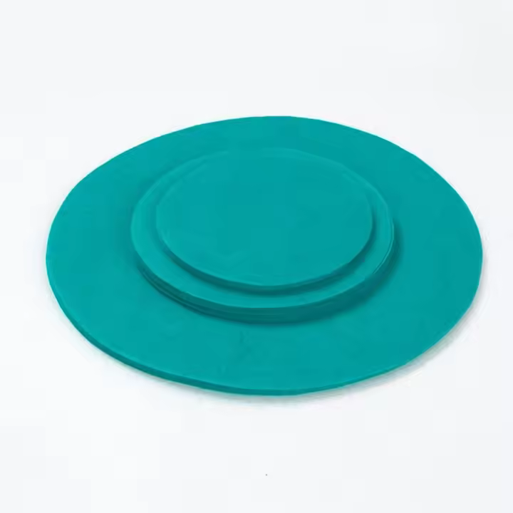Ktichen-almohadilla de protección antifricción para platos, separador de platos de fieltro suave, Protector, almohadillas separadoras de sartén, suministros para el hogar, 24 piezas - 1