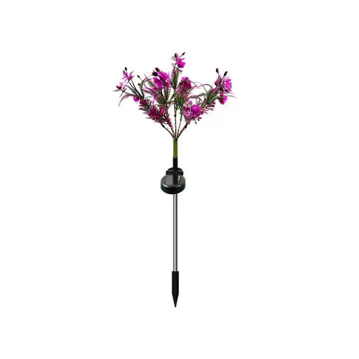 Luz Solar para Jardín al Aire Libre RXUNS Luz de Flor de Flaqueras Energizada por Energía Solar - 1