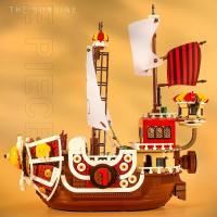 Set de Bloques de Construcción de Nave Pirata Anime HI-REECE Modelo de Barco de Ladrillos Thousand Sunny Juguete de Juego para Adulto y Niño - details 1