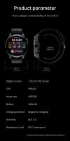 Relojes mujer inteligentes Fitness hombre Bluetooth llamada sano ritmo cardíaco presión arterial reloj inteligente - details 23