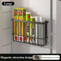 Estantes de refrigeración magnéticos para refrigerador, almacenamiento Simple y moderno, cestas refrigeradas montadas en la pared de salón, cocina - details 4