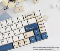 USLION-teclas de perfil XDA con tema de leche de soja, teclas de sublimación con tinte PBT en inglés, teclas para juegos, Teclado mecánico, interruptor MX, 134 teclas - details 7
