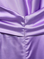 Mono de Verano para Mujer OUWU Elegante sin Mangas con Cuello Halter de Seda y Satén - details 8