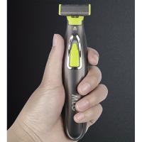 Afeitadora eléctrica portátil para hombres y mujeres, recortadora de cuerpo completo, cuchilla en forma de T USB, afeitadora para Barba, axila, pierna, pecho, depilación - details 2