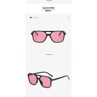 Gafas de Sol de Moda de Doble Viga Gafas de Sol Retro Cuadradas para Hombres y Mujeres - details 29