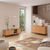 Mueble TV 3 Puertas, 160 cm (Ancho) 40 cm (Profundidad) 55 cm (Altura) - details 0