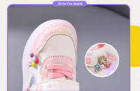 Zapatillas Deportivas de Luce LED para Niñas Zapatos de Principesa de Cuero con Cierre de Velcro - details 1