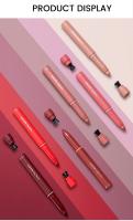 Handaiyan Juego de 6 delineadores de labios de lápiz labial de doble uso giratorio y afeitado - details 8