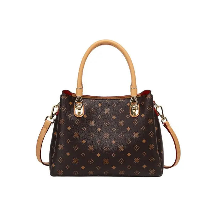 Bolsos de moda, bolsos para mujeres, bolsos de cuero de gran capacidad con hombro - 1