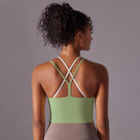 Chaleco Deportivo Transpirable Sujetador Push-Up para Yoga, Gimnasio, Entrenamiento, Correr - details 38