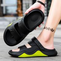 Sandalias de Hombre de Verano Cómodas y Sin Cordones de Goma Suave Zapatos de Playa - details 5