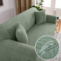 Fundas de sofá impermeables para sala de estar, cubierta gruesa de Jacquard para sofá esquinero en forma de L, 1/2/3/4 - details 7