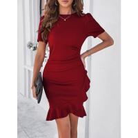 Vestido Elegante de Manga Corta para Mujer Primavera-Verano 2025 Estilo Europeo-Americano - details 47