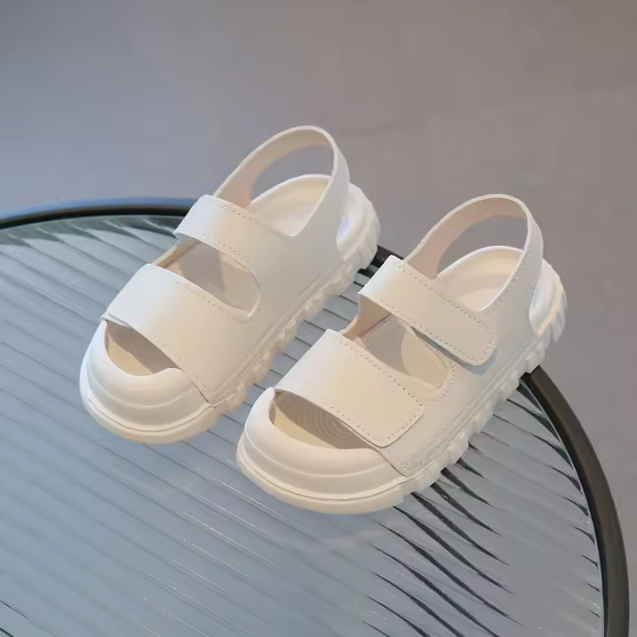 Sandalias planas para niños y niñas, zapatos de playa a la moda, suaves, informales, antipatadas, simples y clásicos, novedad de verano - 1