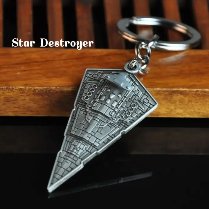 Llavero de Nave Espacial Vintage Destructor de Estrellas Anime Adornio para Bolso y Coche - 1
