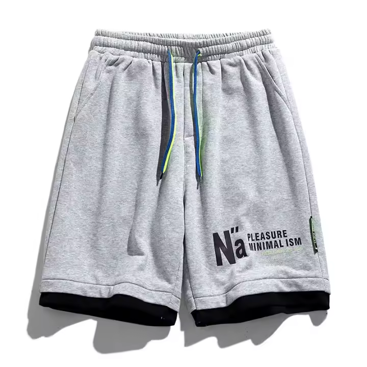 Pantalones cortos sueltos grandes y transpirables para hombre 8XL, 140 kg, cintura elástica, verano - 1