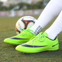Zapatos de Fútbol de Caña Baja para Hombres Cremallera Antideslizante, Forro de Cuero, Adecuados para Fútbol y Futsal Hechos en China - details 4