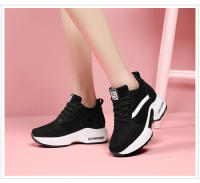 Zapatillas Blancas de Cuero Aumento Interior para Mujeres Tamaño Grande Absorción de Golpes - details 9
