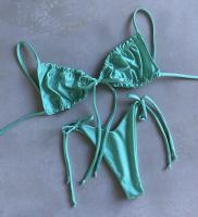 2020 traje de baño para mujer, bikini con tirantes, traje de baño liso de doble cara, bikini sexy, fiesta en la piscina, esencial, nuevo - details 18