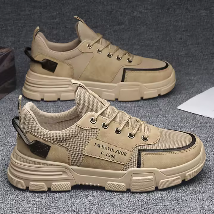 Zapatillas Deportivas Casuales para Hombres Resistentes al Desgaste, Ligeras, Transpirables, Antideslizantes para Exteriores - 1