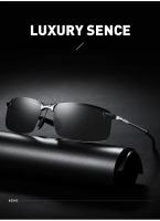 Gafas de sol polarizadas clásicas de lujo para hombres y mujeres, gafas de sol para conducir, pescar, senderismo, gafas vintage para hombre, gafas para hombre UV400 - details 5