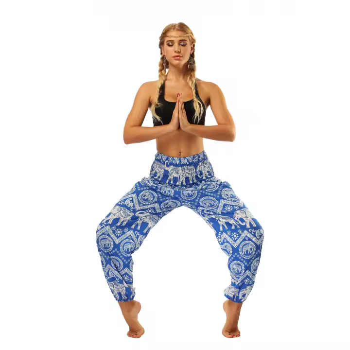 Pantalones de yoga y pilates cómodos y transpirables para mujer. - 1
