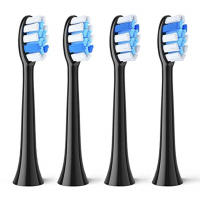 Fairywill-cabezales de repuesto para cepillo de dientes eléctrico P11, T9, P80, 4 piezas - details 0