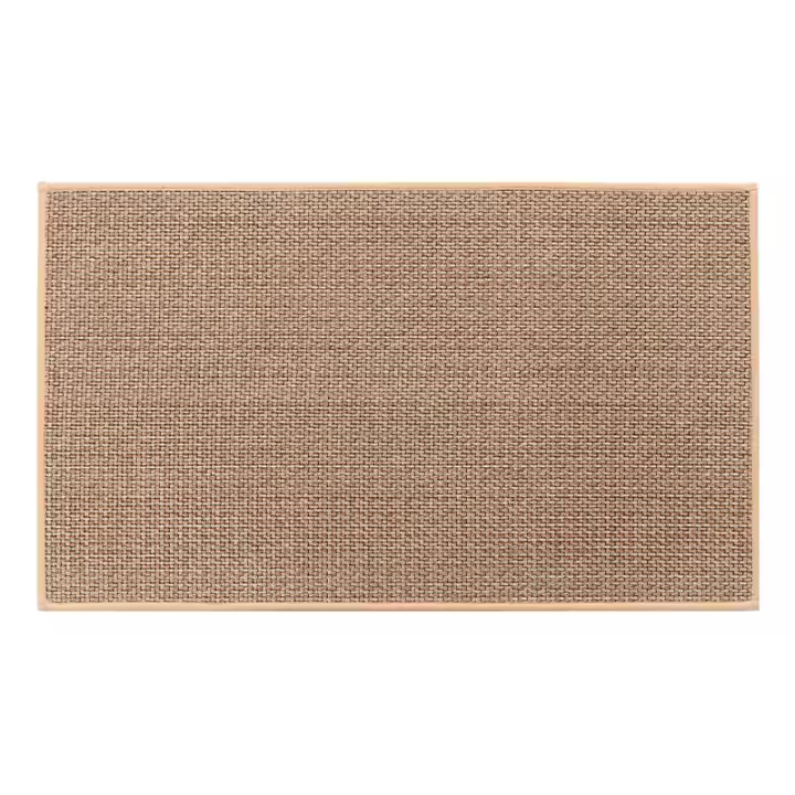 Tappeto antiscivolo de cucina, taspeto de lino assorbente y antiscivolo, semplici piedini decorativ, lavabile en lavatrice cf36 - 1