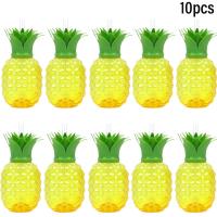 Taza de plástico para beber con pajita, vaso de piña y fresa, decoración de fiesta hawaiana, flamenco Luau, decoración de fiesta de playa y piscina, 10 piezas - details 4