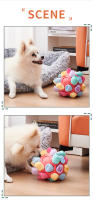 Pelota de Juego Interactiva para Perros Sniffing Ball Juguetes Educativos de Alimentación Lenta Portátiles Lavables Naturales para Habilidades de Forrageo Entrenamiento Universal para Todas las Raças de Perros - details 6
