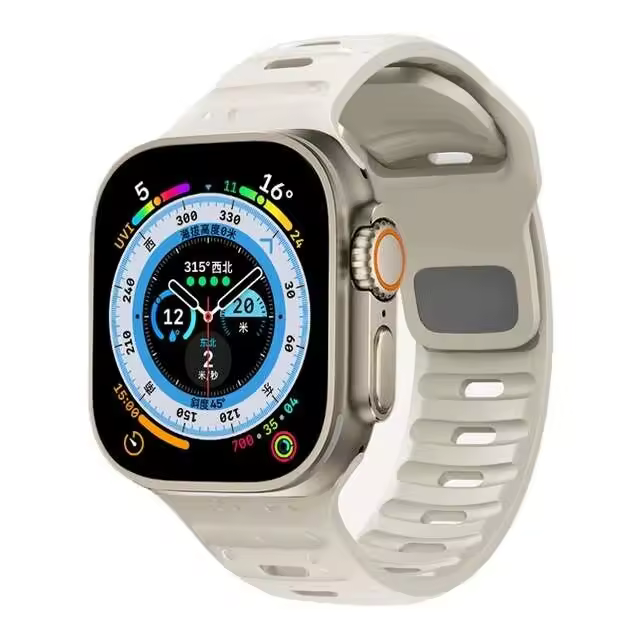 Correa Deportiva de Silicona BUNO para Reloj Ajuste Versátil para Series iWatch - 1