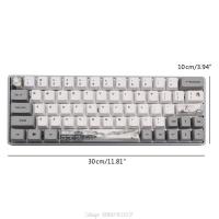 Juego completo de teclado mecánico OEM, 61 + 11, PBT, sublimación, Cherry, O16, 20, envío directo - details 1