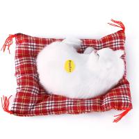 Juguetes de peluche de simulación de animales para niños, muñeco de felpa para dormir, gatos con sonido, decoraciones de juguete, regalo de cumpleaños para niños - details 19