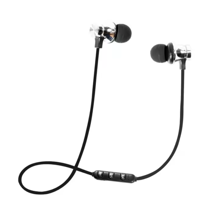 VAORLO Auriculares inalámbricos con Bluetooth y micrófono, audífonos intrauditivos deportivos estéreo para música - 1