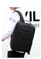 Mochila de negocios para hombre, versión coreana, bolsa de viaje de moda, mochila informal para estudiantes, minimalista y a la - details 4