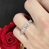 Andara Anillo de Plata Esterlina con Zirconia AAA Diseño Tejido de Plata para Mujer - details 9