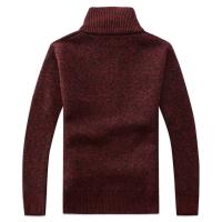 Chaqueta de Punto Gruesa para Hombres Estilo Casual de Invierno Cardigan de Lana con Cremallera Completa - details 7